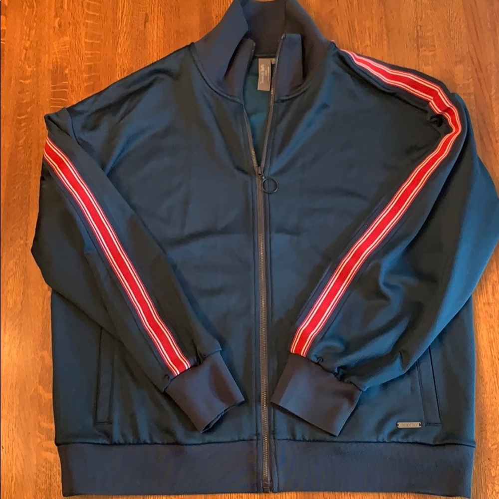 Sweaty Betty Navy Track Jacket, Size L